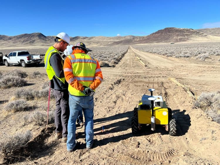 Autonomous Robot Speeds Construction Surveying